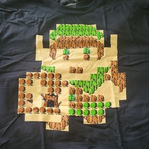 Legend of Zelda Link 8 Bit Size Large Loot Crate Exclusive Tshirt